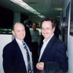 Bob with Alan Dershowitz, Bob's Professor at Harvard Law School and Co-Counsel in OJ Simpson Case